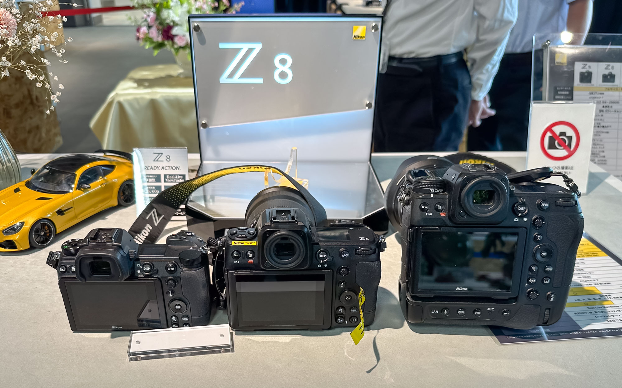 Nikon Z6ii vs Nikon Z8 vs Nikon Z9背面