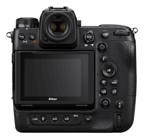 Nikon Z9 外観、背面写真