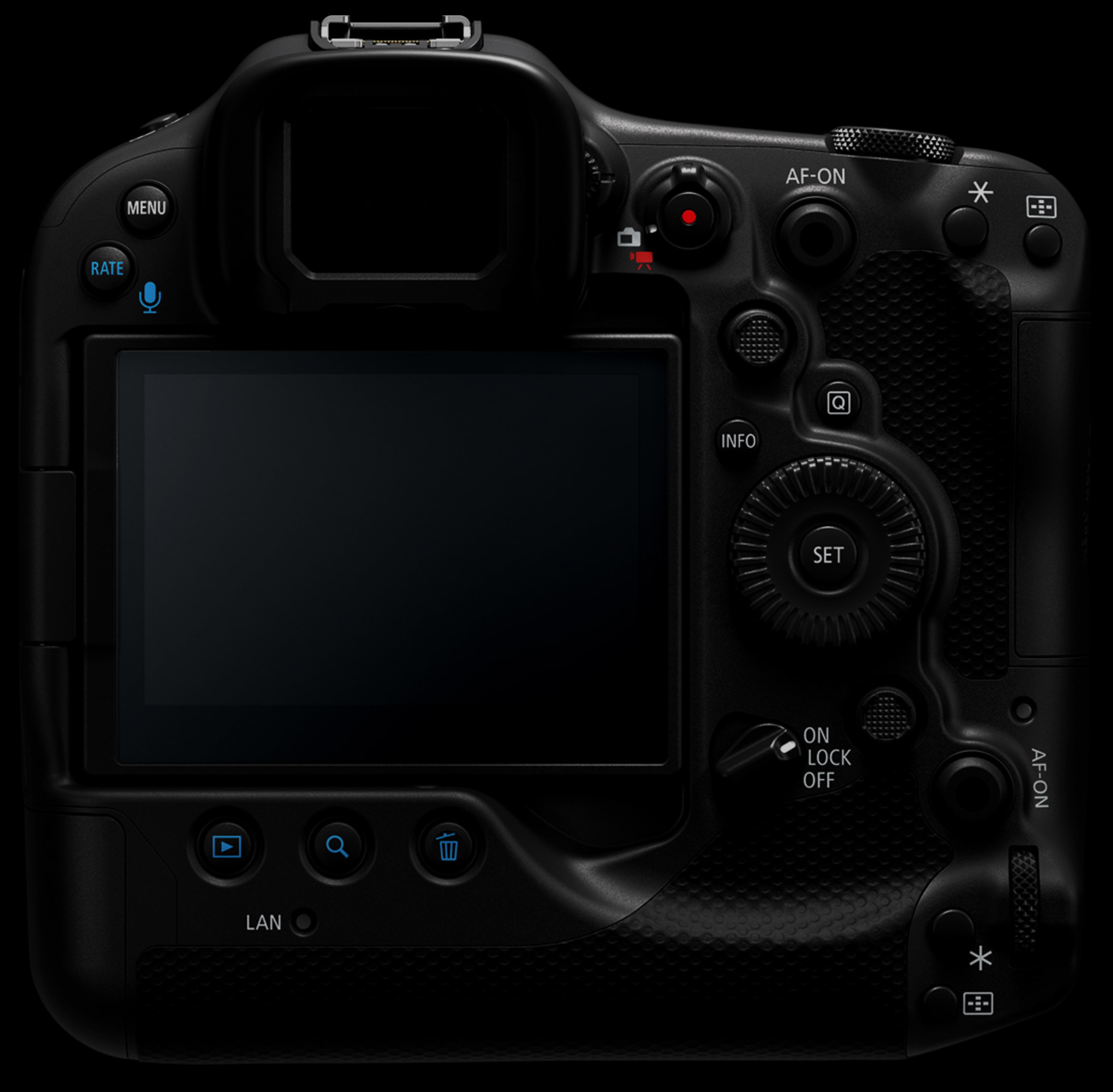 Canon EOS R3 背面