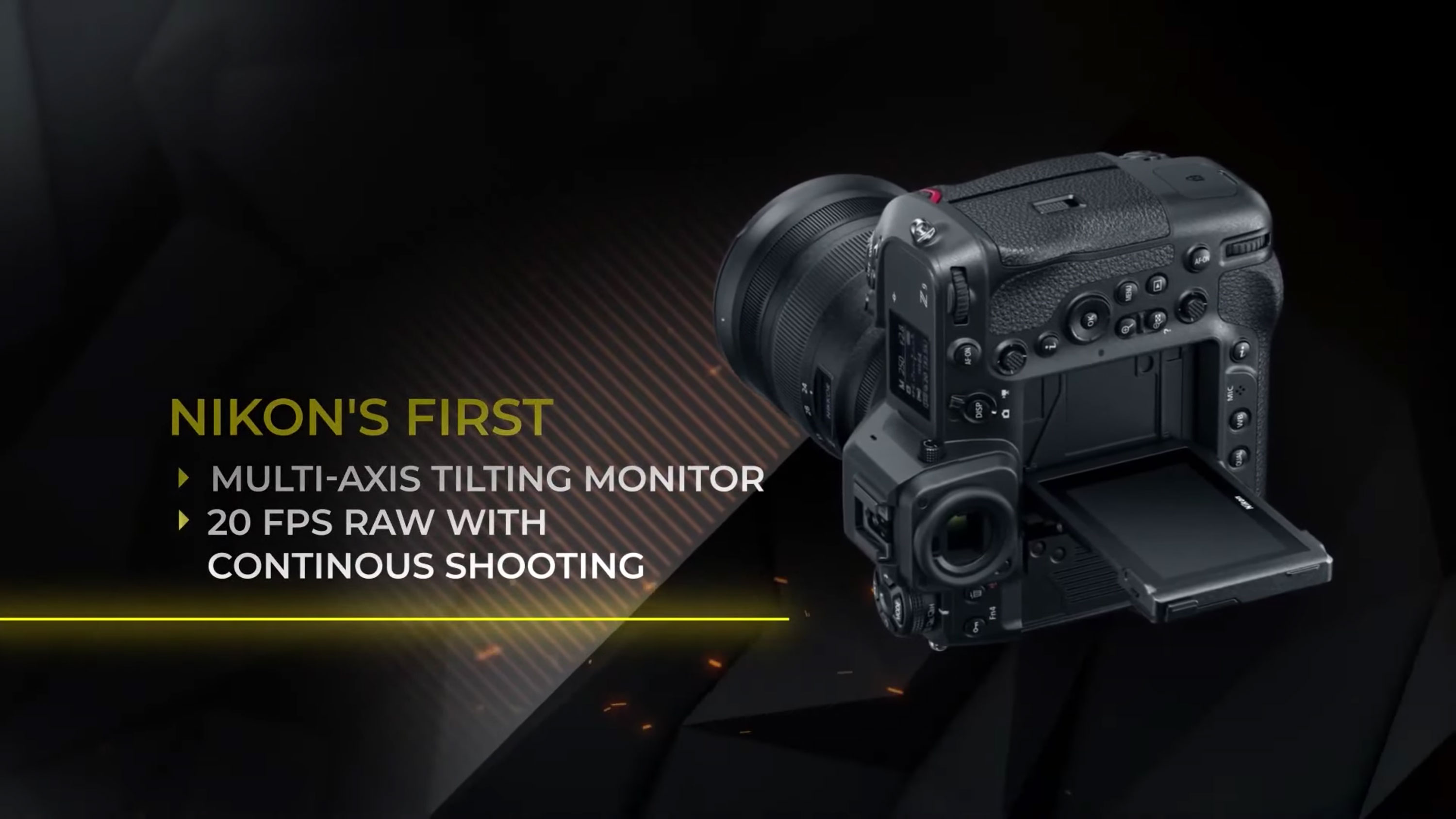 Nikon Z9、3軸チルト背面液晶、20コマ/秒の連続RAW撮影載