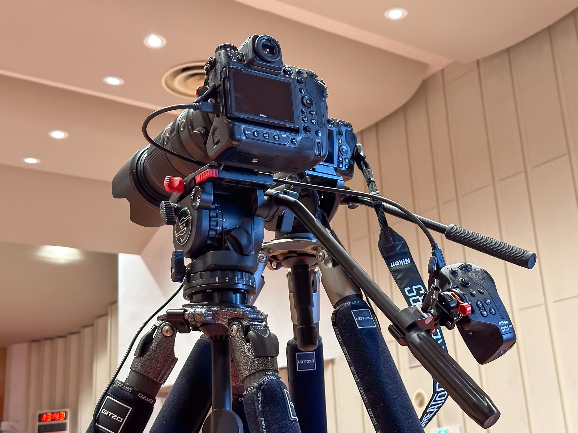 Nikon Z9にMC-N10を接続して発表会を撮影